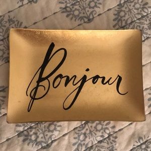 Gold Bonjour Tray